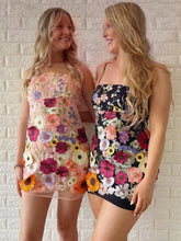 Sexy Floral Homecoming Dress Short Spaghetti Straps 3D Flower Mychicdress